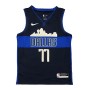 Men's Dallas Mavericks Luka Doncic #77 Nike Navy Swingman Jersey