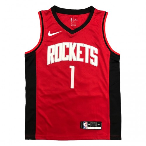 Men's Houston Rockets Tracy McGrady #1 Nike Red Swingman Jersey - Icon Edition