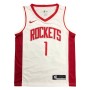 Men's Houston Rockets Tracy McGrady #1 Nike White Swingman Jersey - Association Edition