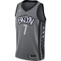 Men's Brooklyn Nets Kevin Durant #7 Jordan Gray 2020/21 Swingman Jersey - Statement Edition