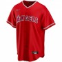 Men's Los Angeles Angels Mike Trout #27 Nike Scarlet 2020 Alternate Jersey