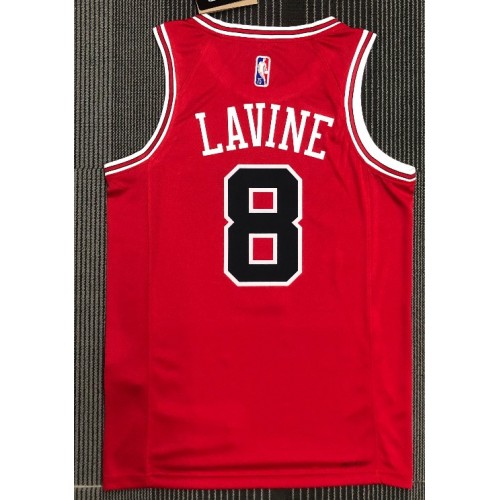 Men's Chicago Bulls Zach LaVine #8 Nike Red 2021 Swingman NBA Jersey - Icon Edition