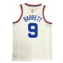 Men's New York Knicks RJ Barrett #9 White 2021/22 Swingman Jersey - Classic Edition