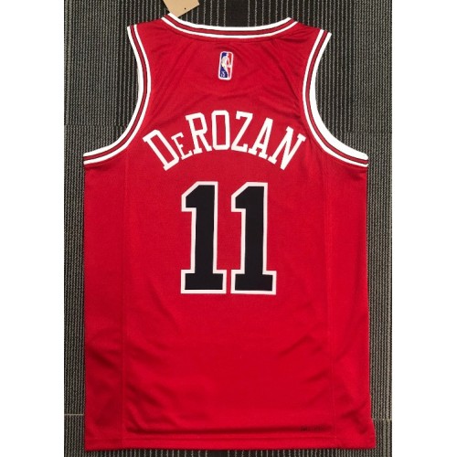 Men's Chicago Bulls Chicago Bulls DeRozan #11 Red 2021Swingman NBA Jersey - Icon Edition