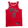 Men's Chicago Bulls Alex Caruso #6 Nike Red 2021 Swingman Jersey - Icon Edition