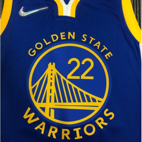 Men's Golden State Warriors Andrew Wiggins #22 Nike Royal 21/22 Swingman Jersey-Icon Edition