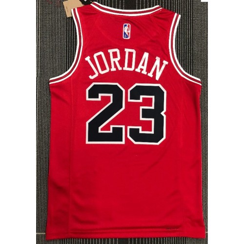 Men's Chicago Bulls Michael Jordan #23 Nike Red 2021 Swingman NBA Jersey - Icon Edition