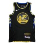 Men's Golden State Warriors Stephen Curry #30 Black 2021/22 Swingman Jersey - City Edition