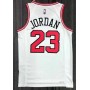 Men's Chicago Bulls Michael Jordan #23 Nike White 2021/22 Swingman NBA Jersey - Icon Edition