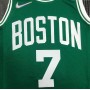 Men's Boston Celtics Jaylen Brown #7 Green 2021/22 Diamond Swingman Jersey - Icon Edition