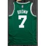 Men's Boston Celtics Jaylen Brown #7 Green 2021/22 Diamond Swingman Jersey - Icon Edition