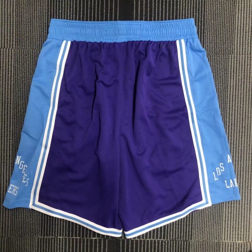 Men's Los Angeles Lakers Nike Purple 2021/22 Diamond Swingman Shorts - City Edition