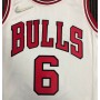 Men's Chicago Bulls Alex Caruso #6 Nike White 2021/22 Diamond Swingman NBA Jersey - Icon Edition