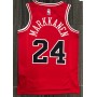 Men's Chicago Bulls Lauri Markkanen #24 Nike Red 2021 Swingman NBA Jersey - Icon Edition