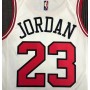 Men's Chicago Bulls Michael Jordan #23 Nike White 2021/22 Swingman NBA Jersey - Icon Edition