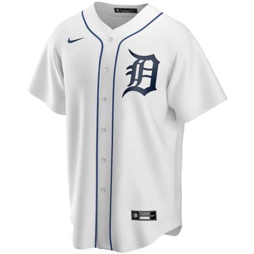 Men's Detroit Tigers Nike White Home 2020 Jersey