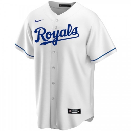 Men's Kansas City Royals Nike White Home 2020 Jersey