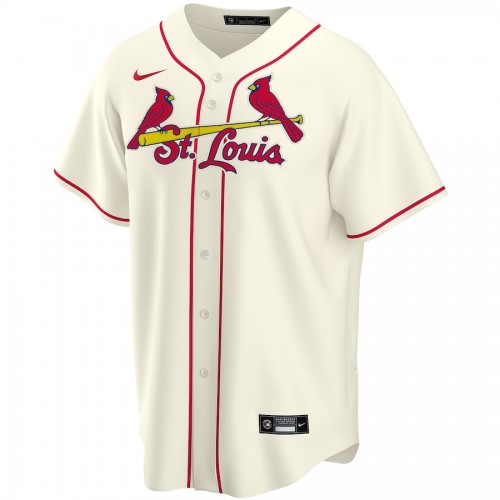 Men's St. Louis Cardinals Nike Cream Alternate 2020 Jersey