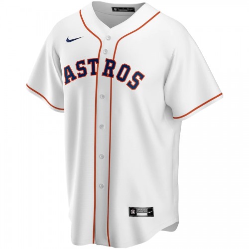 Men's Houston Astros Alex Bregman #2 Nike White Home 2020 Jersey