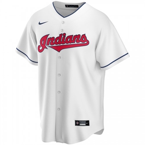 Men's Cleveland Indians Jose Ramirez #11 Nike White Home Player Jersey