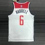 Men's Washington Wizards Harrell #6 Nike White 21/22 Swingman NBA Jersey - Association Edition