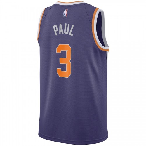 Men's Phoenix Suns Chris Paul #3 Nike Purple 2020/21 Swingman Jersey - Icon Edition