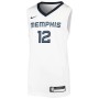 Men's Memphis Grizzlies Ja Morant Nike White 2020/21 Swingman Jersey – Association Edition