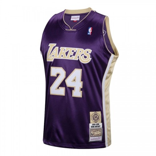 Men's Los Angeles Lakers Kobe Bryant #24 Throwback Mitchell & Ness Purple Hall of Fame Class of 2020 Jersey