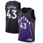 Men's Toronto Raptors Pascal Siakam #43 Nike Black&Purple 2021 Swingman NBA Jersey - Earned Edition