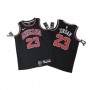 Men's Chicago Bulls Michael Jordan #23  Black Swingman Jersey