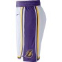 Men's Los Angeles Lakers Nike White 2019/20 Swingman Short - Association Edition