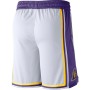 Men's Los Angeles Lakers Nike White 2019/20 Swingman Short - Association Edition