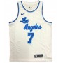 Men's Los Angeles Lakers Carmelo Anthony #7 Nike White Swingman NBA Jersey - Classic Edition