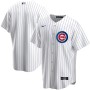 Men's Chicago Cubs Nike White&Royal Home 2020 Jersey