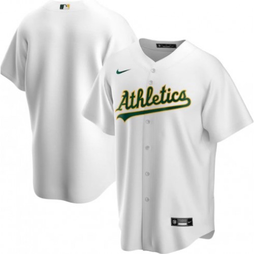 Men's Oakland Athletics Nike White Home 2020 Jersey