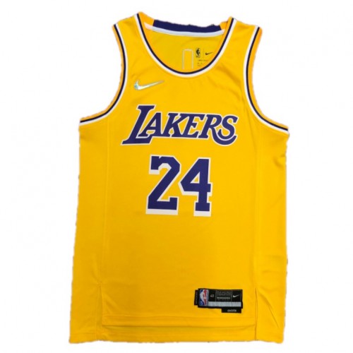 Men's Los Angeles Lakers Kobe Bryant #24 Nike Gold 2021/22 Swingman Jersey - Icon Edition