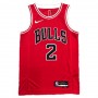 Men's Chicago Bulls Lonzo Ball #2 Nike Red 2021 Swingman NBA Jersey - Icon Edition