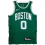 Men's Boston Celtics Jayson Tatum #0 Green 2021/22 Diamond Swingman Jersey - Icon Edition