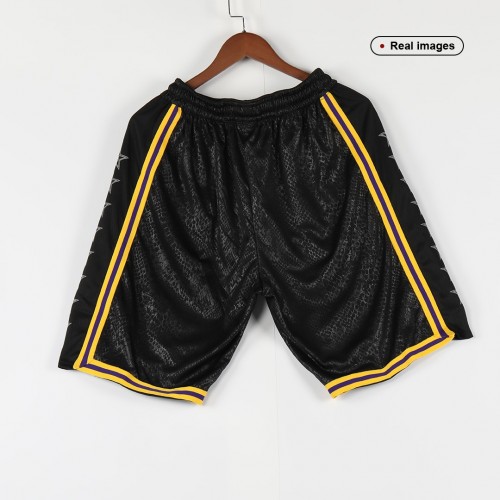 Men's Los Angeles Lakers Nike Black Swingman Short - City Edition