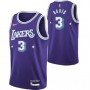 Men's LosAngeles Lakers Anthony Davis #3 Nike Purple 2021/22 Swingman NBA Jersey - City Edition