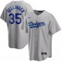 Men's Los Angeles Dodgers Cody Bellinger #35 Nike Gray Alternate 2020 Jersey