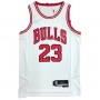 Men's Chicago Bulls Michael Jordan #23 Nike White 2021/22 Swingman NBA Jersey - Icon Edition