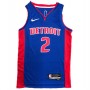 Men's Detroit Pistons Cade Cunningham #2 Nike Blue 2021/22 Swingman NBA Jersey - Icon Edition