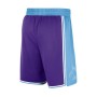 Men's Los Angeles Lakers Nike Purple 2021/22 Diamond Swingman Shorts - City Edition