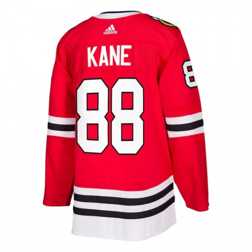 Men's Chicago Blackhawks Patrick Kane #88 adidas Red Authentic Player Jersey