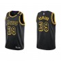 Men's Los Angeles Lakers Dwight Howard #39 Nike Black Swingman NBA Jersey - City Edition