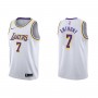 Men's Los Angeles Lakers Carmelo Anthony #7 Nike White 2020/21 Swingman Jersey - Association Edition