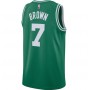 Men's Boston Celtics Jaylen Brown #7 Green 2021/22 Diamond Swingman Jersey - Icon Edition