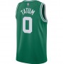 Men's Boston Celtics Jayson Tatum #0 Green 2021/22 Diamond Swingman Jersey - Icon Edition