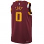 Men's Cleveland Cavaliers Kevin Love #0 Nike Wine 2021/22 Swingman NBA Jersey - City Edition